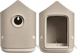 Elho Cosy Bird House and Feeder - Vogelhuisje en Vogelvoederhuisje - 100% Gerecycled Plastic
