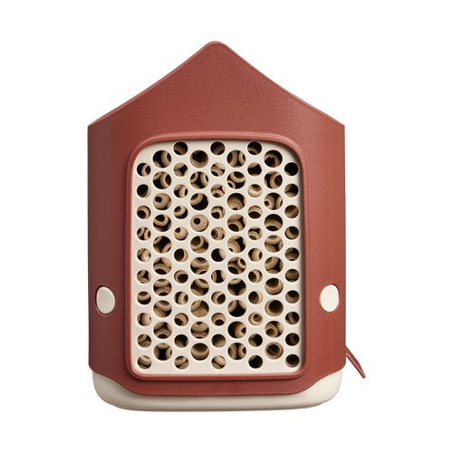 Elho Cosy Insect Hotel 18 - Rood - L 18 x B  x H 23 cm -  - 100% gerecycled