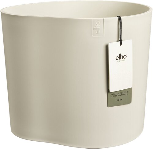 Elho Eden 35 linnen wit - afbeelding 1