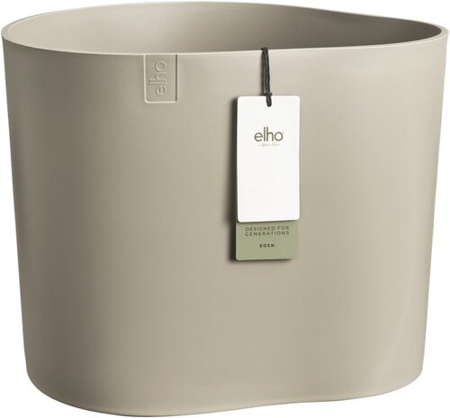 Elho Eden Aquacare Low 40 zacht taupe - afbeelding 1