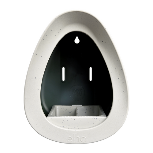 Elho Essential Bird Feeder 18 - Fibrous Grey - L 21 x B  x H 23 cm -  - 100% gerecycled