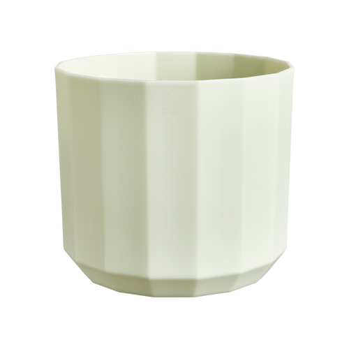 Elho Facet Rond 19 - Groen - L 19 x B  x H 17 cm - Binnen - 100% gerecycled