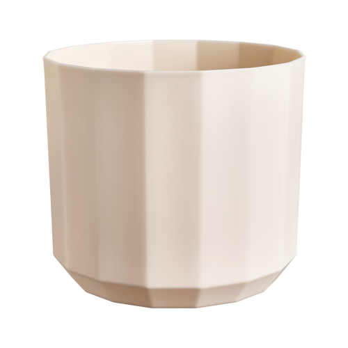 Elho Facet Rond 23 - Roze - L 23 x B  x H 20 cm - Binnen - 100% gerecycled