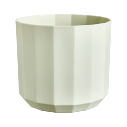 Elho Facet Rond 26 - Groen - L 26 x B  x H 23 cm - Binnen - 100% gerecycled