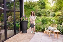 Elho Green Basics Regenton Plus 110ltr - Regenton - Living Black - Kweken En Oogsten - 110 Liter - afbeelding 3