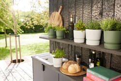 Elho Greenville Rond blad groen 18cm - afbeelding 2