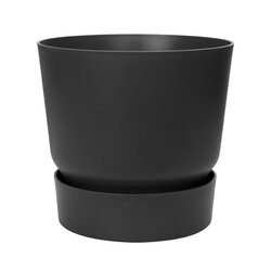 Elho Greenville Rond living black 14cm - afbeelding 1