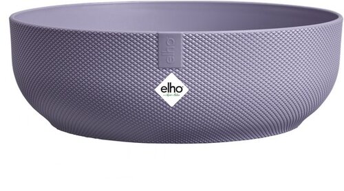 Elho Jazz Bowl 28 - Paars - ø 28 x H 9 cm - Binnen - 100% gerecycled