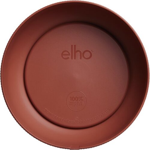 Elho Jazz Bowl 28 - Rood - ø 28 x H 9 cm - Binnen - 100% gerecycled