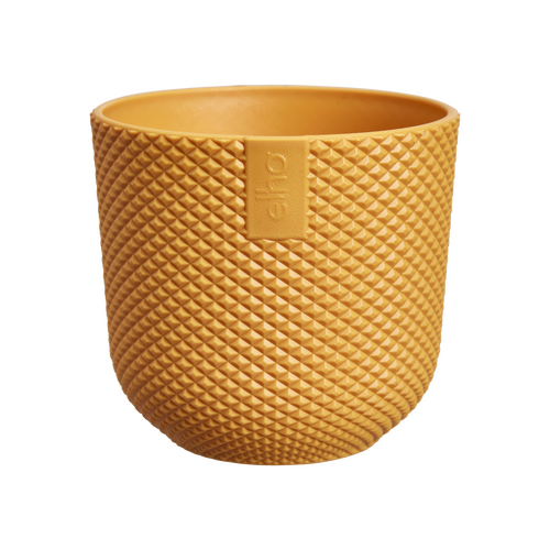 Elho Jazz Rond Mini 7 - Geel - Ø 7 x H 7 cm - Binnen - 100% gerecycled