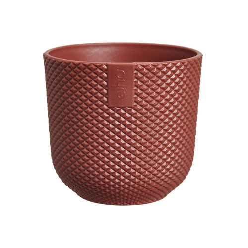 Elho Jazz Rond Mini 7 - Rood - Ø 7 x H 7 cm - Binnen - 100% gerecycled