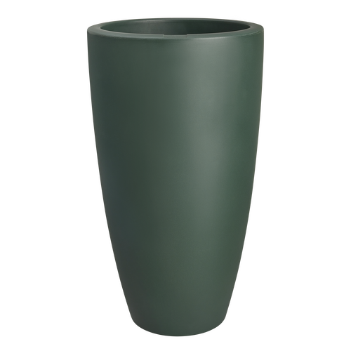 Elho June Round High 30 - Groen - L 30 x B  x H 53 cm - Binnen en Buiten - 100% gerecycled