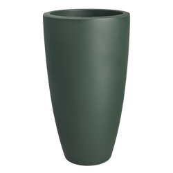 Elho June Round High 30 - Groen - L 30 x B  x H 53 cm - Binnen en Buiten - 100% gerecycled