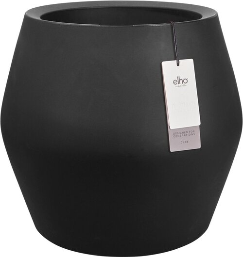 Elho June Split Low 46 - Ø 46 x H 42 cm - Binnen en Buiten - 100% gerecycled - afbeelding 1
