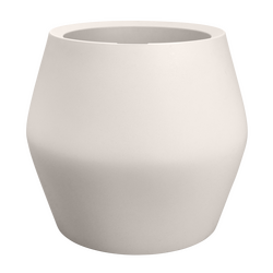 Elho June Split Low 46 - Wit - Ø 46 x H 42 cm - Binnen en Buiten - 100% gerecycled