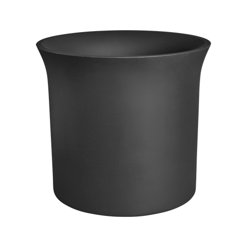 Elho June Tulip 58 - Zwart - L 59 x B  x H 53 cm - Binnen en Buiten - 100% gerecycled