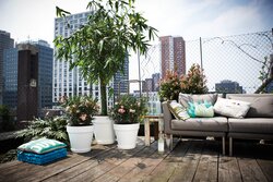 elho loft urban rond 30 wit - afbeelding 2