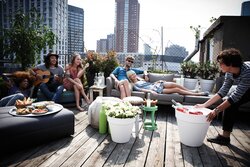 elho loft urban rond wielen 50 wit - afbeelding 4
