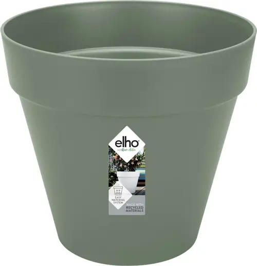 Elho Loft Urban Rond Wielen pistachegroen 40cm