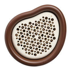 Elho Organic Bee Hotel 25 - Bruin - L 17 x B  x H 28 cm -  - 100% gerecycled