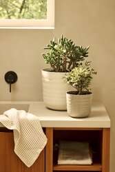 Elho Pot dune d25cm linnen wit - afbeelding 3