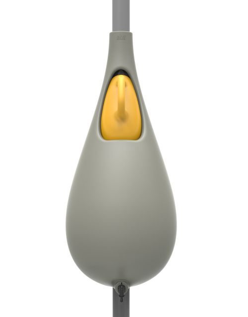 Elho Pure Raindrop regenton 70 Liter oker - afbeelding 1