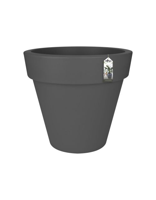 Elho Pure Round 100 - Bloempot - Antraciet - Binnen & Buiten  - Ø 96.5 x H 89 cm