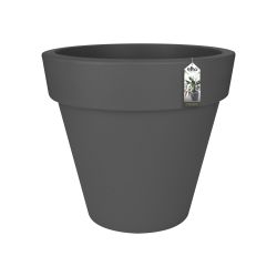 Elho Pure Round 100 - Bloempot - Antraciet - Binnen & Buiten  - Ø 96.5 x H 89 cm