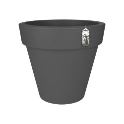 Elho Pure Round 120 - Bloempot - Antraciet - Binnen & Buiten  - Ø 116 x H 106.5 cm