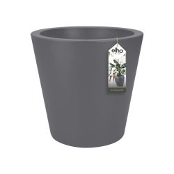 Elho Pure Straight Round 50 - Bloempot - Antraciet - Binnen & Buiten  - Ø 49.5 x H 51 cm