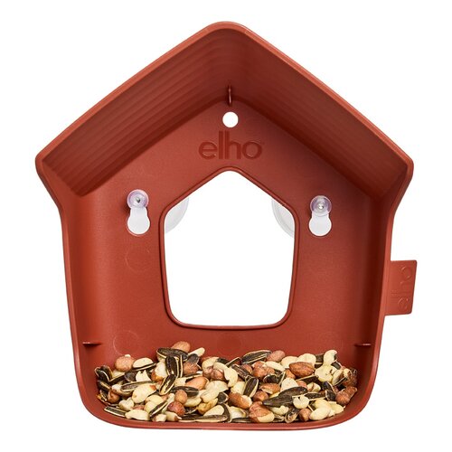 Elho Raamvoederhuis cosy 23cm toscaans rood - afbeelding 1