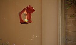 Elho Raamvoederhuis cosy 23cm toscaans rood - afbeelding 3