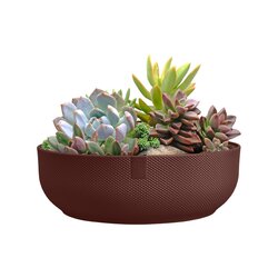 Elho Schaal jazz d28cm dark burgundy - afbeelding 2