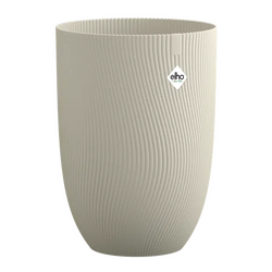 Elho Sereh Hoog 30 - Beige - L 30 x B  x H 41 cm - Balkon, Binnen en Buiten - 100% gerecycled