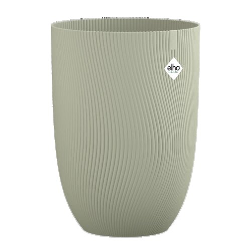 Elho Sereh Hoog 30 - Groen - L 30 x B  x H 41 cm - Balkon, Binnen en Buiten - 100% gerecycled