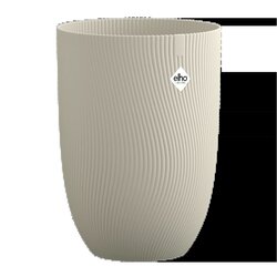 Elho Sereh Hoog 40 - Beige - Ø 39 x H 53 cm - Balkon, Binnen en Buiten - 100% gerecycled