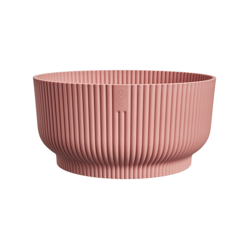 Elho Vibes Fold Bowl 25 - Roze - L 25 x B  x H 12 cm - Binnen - 100% gerecycled
