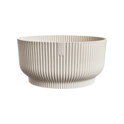 Elho Vibes Fold Bowl 25 - Wit - L 25 x B  x H 12 cm - Binnen - 100% gerecycled