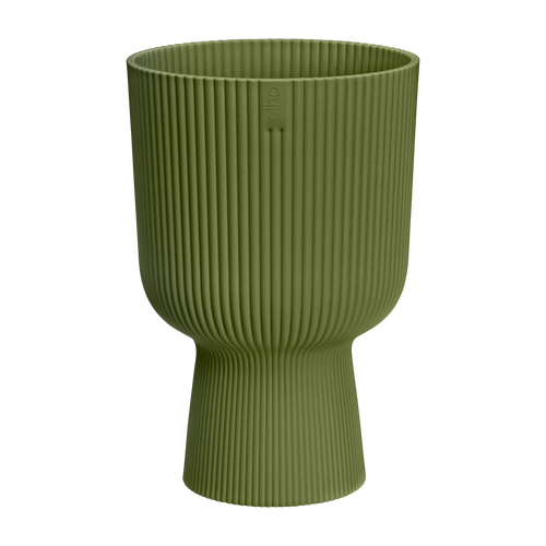 Elho Vibes Fold Coupe 14 - Groen - L 14 x B  x H 21 cm - Binnen - 100% gerecycled