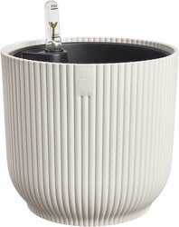 Elho Vibes Fold Rond 22 met Self-Watering Insert - Bloempot met Watermeter - 100% Gerecycled Plastic