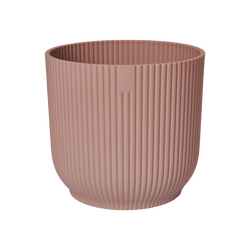 Elho Vibes Fold Rond 35 - Roze - L 35 x B  x H 32 cm - Binnen - 100% gerecycled