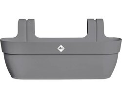 Elho Vibia Campana Easy Hanger XL 58 - Zwart - L 56 x B  x H 27 cm - Balkon - 100% gerecycled
