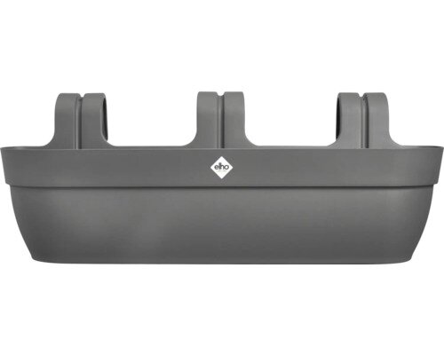 Elho Vibia Campana Easy Hanger XXL 70 - Zwart - L 69 x B  x H 27 cm - Balkon - 100% gerecycled