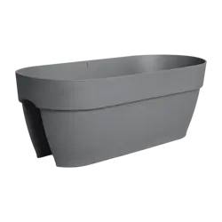Elho Vibia Campana Flower Bridge 60 -  - L 26 x B 59 x H 22 cm - Balkon en Buiten - 100% gerecycled