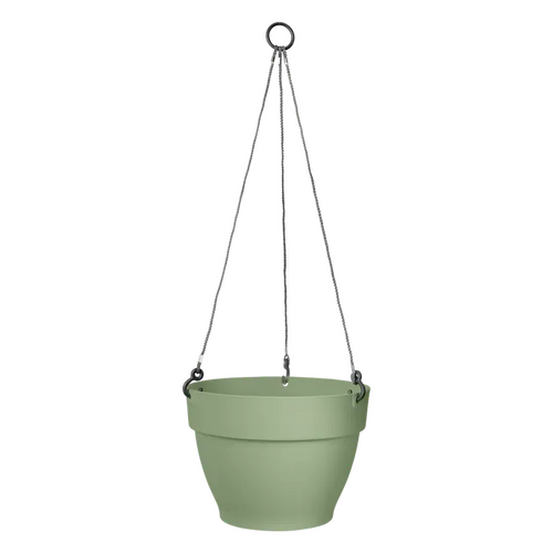 Elho Vibia Campana Hangschaal 26 - Bloempot - Pistachegroen - Buiten - Ø 25.963 x H 18.393 cm