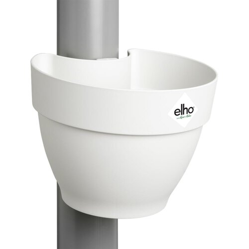 Elho Vibia Campana Regenpijpbakje - Bloempotten voor Regenpijp - 100% Gerecycled Plastic - Set van 3