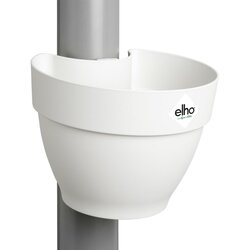 Elho Vibia Campana Regenpijpbakje - Bloempotten voor Regenpijp - 100% Gerecycled Plastic - Set van 3