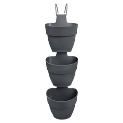 elho vibia campana vertical forest set/3 antraciet - afbeelding 1