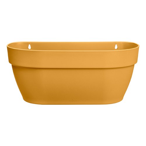 elho vibia campana wall basket 35cm honinggeel - afbeelding 1