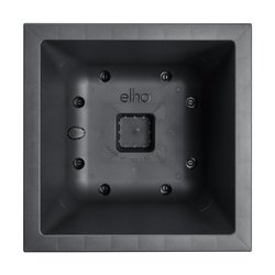 elho vivo next vierkant 30cm living black - afbeelding 3
